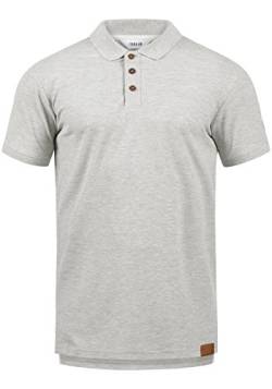 Solid TripPolo Herren Poloshirt Polohemd T-Shirt Shirt Mit Polokragen, Größe:S, Farbe:Light Grey Melange (8242) von Solid