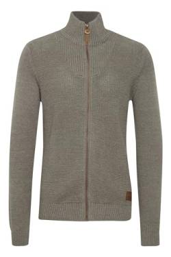 Solid Tristian Strickjacke, Größe:XXL, Farbe:Grey Melange (8236) von Solid