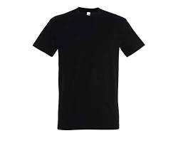 Sols 12er Pack s Imperial T-Shirts Übergrößen XS bis 5XL (XL, Schwarz) von Sols