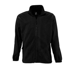 Sols - Fleecejacke 'North' bis Größe 5XL M,Black von Sols