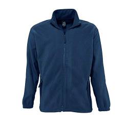 Sols - Fleecejacke 'North' bis Größe 5XL M,Navy von Sols