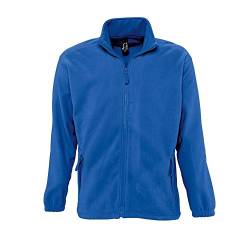 Sols - Fleecejacke 'North' bis Größe 5XL XXL,Royal Blue von Sols