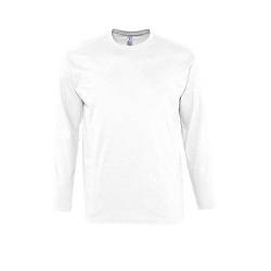 Sols - Langarm T-Shirt Monarch XL,White von Sols