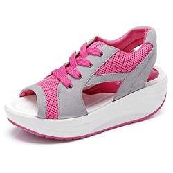 Solshine Damen Netz Atmungsaktiv Sandalen Turnschuhe Laufschuhe Offene Zehen Sneakers von Solshine