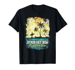 Byron Bay Surfer I Australien I Retro I Byron Bay Surf T-Shirt von Sommer, Strand & Big Wave Surfer I Damen & Herren