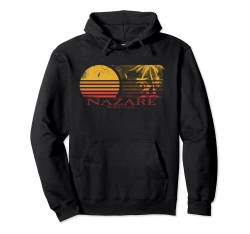 Nazare Portugal Surfen I Retro Surf I Nazare Surfer Pullover Hoodie von Sommer, Strand & Big Wave Surfer I Damen & Herren