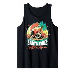 Santa Cruz CA Kalifornien Surfer I Santa Cruz Kalifornien Tank Top von Sommer, Strand & Big Wave Surfer I Damen & Herren