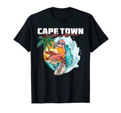 Südafrika Kapstadt Surfer I South Africa I Cape Town Surf T-Shirt von Sommer, Strand & Big Wave Surfer I Damen & Herren