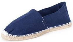 Sommerlatschen Espadrilles, Handmade, Dunkelblau, Unisex, SL1255, Größe 38 von Sommerlatschen