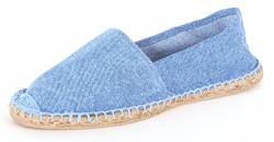 Sommerlatschen Espadrilles, Jeans, vollgummiert, NEU, Unisex, Größe 38, SL1401-0002 von Sommerlatschen