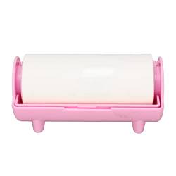 Pink Nail Stamper, ölabsorbierendes Blatt Papier für Frau Home Salon DIY, Tragbares Nail Art Stamper Musterentfernungswerkzeug Zum Üben von Sonew