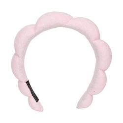 Spa-Stirnband für Damen, mit Schwamm und Frotteestoff Gepolstertes Kopfband, Hautpflege-Make-up-Stirnband Zum Gesichtswaschen von Sonew