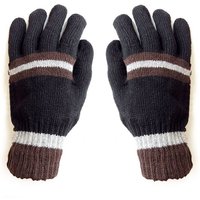 Sonia Originelli Strickhandschuhe Strickhandschuhe Herren Finger Winter Streifen Unisex Onesize, Ungefüttert von Sonia Originelli