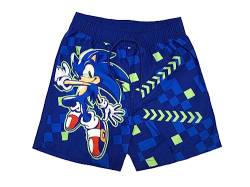 Sonic The Hedgehog, Badeshorts für Jungen, Badehose, Blau, Alter 3-4 Jahre von Sonic The Hedgehog