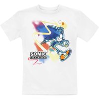Sonic The Hedgehog - Gaming T-Shirt - Kids - Sonic Face - 104 bis 164 - Größe 152 - weiß von Sonic The Hedgehog
