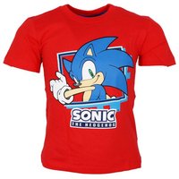 Sonic The Hedgehog Print-Shirt Sonic The Hedgehog Kinder Junge kurzarm T-Shirt Shirt Gr. 98 bis 128, Baumwolle von Sonic The Hedgehog