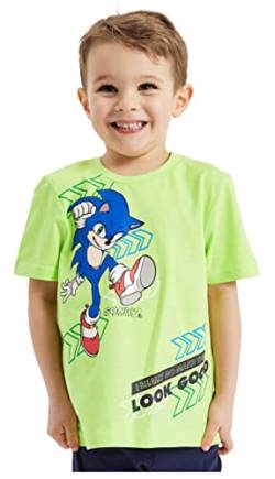 Jungen Sonic T-Shirt Gaming Gamer Top, Sonic, 7-8 Jahre von Sonic the Hedgehog