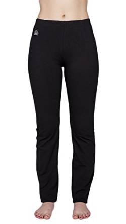 Sonnengruss Yogahose Damen (L Long, schwarz) von Sonnengruss