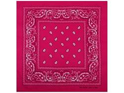 Sonnenscheinschuhe 1 x Bandana Tuch verschiedene Muster Paisley 100% Baumwolle Kopftuch Halstuch Schal (Pink) von Sonnenscheinschuhe