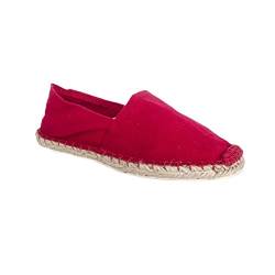 Sonnenscheinschuhe ESPANDRILLOS rot Gr. 36-46 NEU rote Espadrilles Espas Espandrilles Espadrillos (eu_Footwear_Size_System, Adult, Numeric, medium, Numeric_43) von Sonnenscheinschuhe