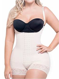 Sonryse 066 Fajas Colombianas Reductoras y Moldeadoras Postparto Levanta Pompis de Mujer Girdles für Frauen - Beige - Large von Sonryse