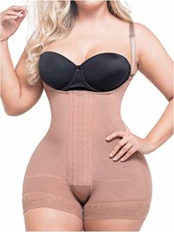 Sonryse 066BF Damen Figurformer Shapewear Miederbody Wäsche Taillenformer Mokka XS von Sonryse