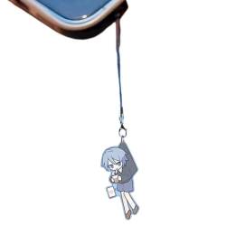 Sonsoke Genshin Impact Spielfigur Schlüsselanhänger Cosplay Schlüsselanhänger Telefon Lanyard Anhänger Dekoration Elementar Gem (Kamisato Ayato) von Sonsoke