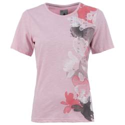 Soquesto Damen T-Shirt rose cloud print XXL von Soquesto