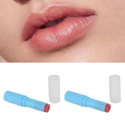 Verjüngen Sie Ihre Lippen mit 2 Feuchtigkeitsspendenden Lippenstift-Glanzlippenstiften, 3 Ml-Glanz in Rosérosa-Üppigem Glanz, Ideal für Trockene, Rissige Lippen von Sorandy