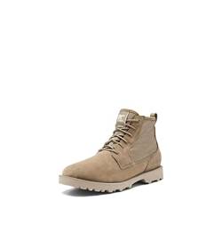 SOREL Men's Caribou Mod Chukka WP Boot — Wet Sand, Fungi — Waterproof Suede & Nylon Rain Boots — Size 7 von Sorel