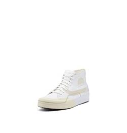 SOREL Men's Grit Sneaker Chukka WP — White, White — Waterproof Leather Sneakers — Size 11.5 von Sorel