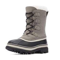 Sorel Caribou wasserdichte Schneestiefel für Damen, Grau (Shale x Stone), 36 EU von Sorel