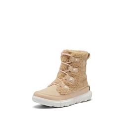 Sorel Explorer II Joan WP wasserdichte Winterstiefel für Damen, Beige (Cozy Nova Sand x Sea Salt), 40 EU von Sorel