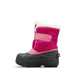 Sorel KIDS SNOW COMMANDER Schneestiefel für Unisex Baby, Rot (Tropic Pink x Deep Blush) - Children, 26 EU von Sorel