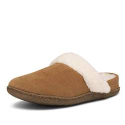 Sorel NAKISKA SLIDE II Hausschuhe für Damen, Braun (Camel Brown x Natural), 43 EU von Sorel