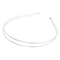 Glatte Metall-Stirnbänder, blanko, Metall-Stirnbänder, Schmuck, Basteln, Drahtrahmen, Haarband für Männer und Frauen, Haar-Accessoire, Metall-Stirnbänder von Sorrowso