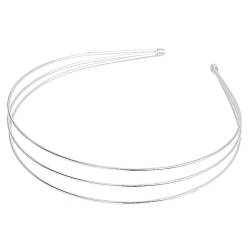 Glatte Metall-Stirnbänder, blanko, Metall-Stirnbänder, Schmuck, Basteln, Drahtrahmen, Haarband für Männer und Frauen, Haar-Accessoire, Metall-Stirnbänder von Sorrowso