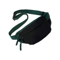 Sorrowso Hüfttasche, Bauchtasche, Reise-Sporttasche für Damen und Mädchen, Crossbody, Hüfttasche, japanischer Stil, verstellbare Brusttasche, Schwarz von Sorrowso