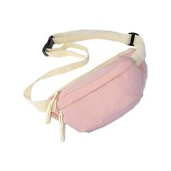 Sorrowso Hüfttasche, Bauchtasche, Reise-Sporttasche für Damen und Mädchen, Crossbody, Hüfttasche, japanischer Stil, verstellbare Brusttasche, rose von Sorrowso