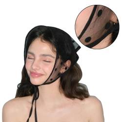 Weiches Und Bequemes Französisches Damen Spitzen Haarband Dreieckiges Kopftuch Elastisches Haarband Für Verschiedene Körpertypen Schal Stirnband von Sorrowso