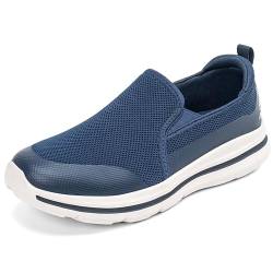 Sosenfer Herren Schuhe Slip on Sneaker Ohne Schnuersenkel Freizeitschuhe Loafer Sportschuhe Casual Atmungsaktiv Schlupfschuhe-SHLAN-41 von Sosenfer