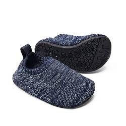 Sosenfer Kinder Hausschuhe Jungen mädchen Anti-Rutsch Sohle Kleinkinder Schuhe Baby Slipper Unisex-SHLANHUI-30 von Sosenfer