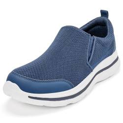 Sosenfer Slip on Sneaker Herren Schuhe Ohne Schnuersenkel Freizeitschuhe Loafer Walkingschuhe Atmungsaktiv Casual Sportschuhe-SHLAN-42 von Sosenfer