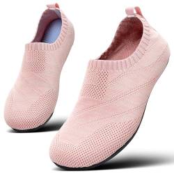 Sosenfer hausschuhe Damen Herren Bequem pantoffeln rutschfest Slip on Flache hüttenschuhe cozy slippers Unisex-FENQUAN-38 von Sosenfer