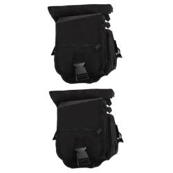 Sosoport 2 STK Bauchtasche Wasserabweisende Hüfttasche Oberschenkeltasche Für Motorräder Beinbeutel Für Herren Beintasche Cangureras para Hombres Camping Oxford-Stoff Mann Gebrauchstasche von Sosoport