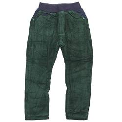 Sotala Jungen Kinder Cordhose Kordhose Kinderhose Thermohose Hose mit Fleece Winterhose 128 Grün von Sotala