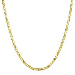 Soul-Cats Figarokette/Halskette aus Edelstahl für Männer in Gold, Breite: 3 mm, Kettenlänge ca. 60 cm von Soul-Cats