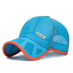 Kinder Cap Jungen Mädchen Basecap Netz Running Atmungsaktiv Basecap Sommer Hip-Pop Kappe Retro Sonnenschutz Trucker Cap Cappy Tenniscaps Basecape von Soupliebe