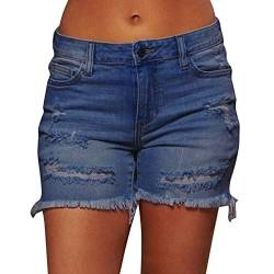 Kurze Hosen Damen Sommer Damen Baumwolle Leinen Shorts Gummiband Hotpants Sommer Weite Kurze Hosen Noracora Mode Jeans Shorts von Soupliebe