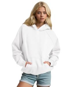 Soupliebe Damen Kapuzenpullover - Hoodie Sweatshirt mit Kapuze Pullover Pulli Langarmshirt Freizeit Sport Fitness Outdoor Casual Y2k Hoodie von Soupliebe